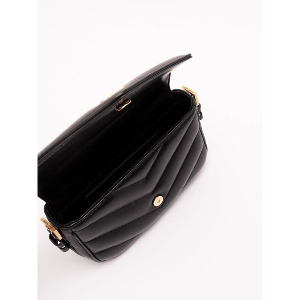 Saint Laurent Women Loulou Toy Crossbody In Matelasse Lambskin - Picture 6 of 6